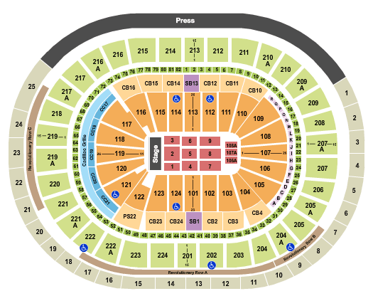 Wells Fargo Center Seating Chart Trans Siberian Orchestra